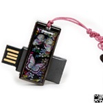 자개 USB<4/8G><꽃나비>