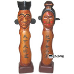 탈 장승 set