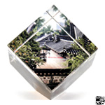 3D 크리스탈 큐브<大><한옥>